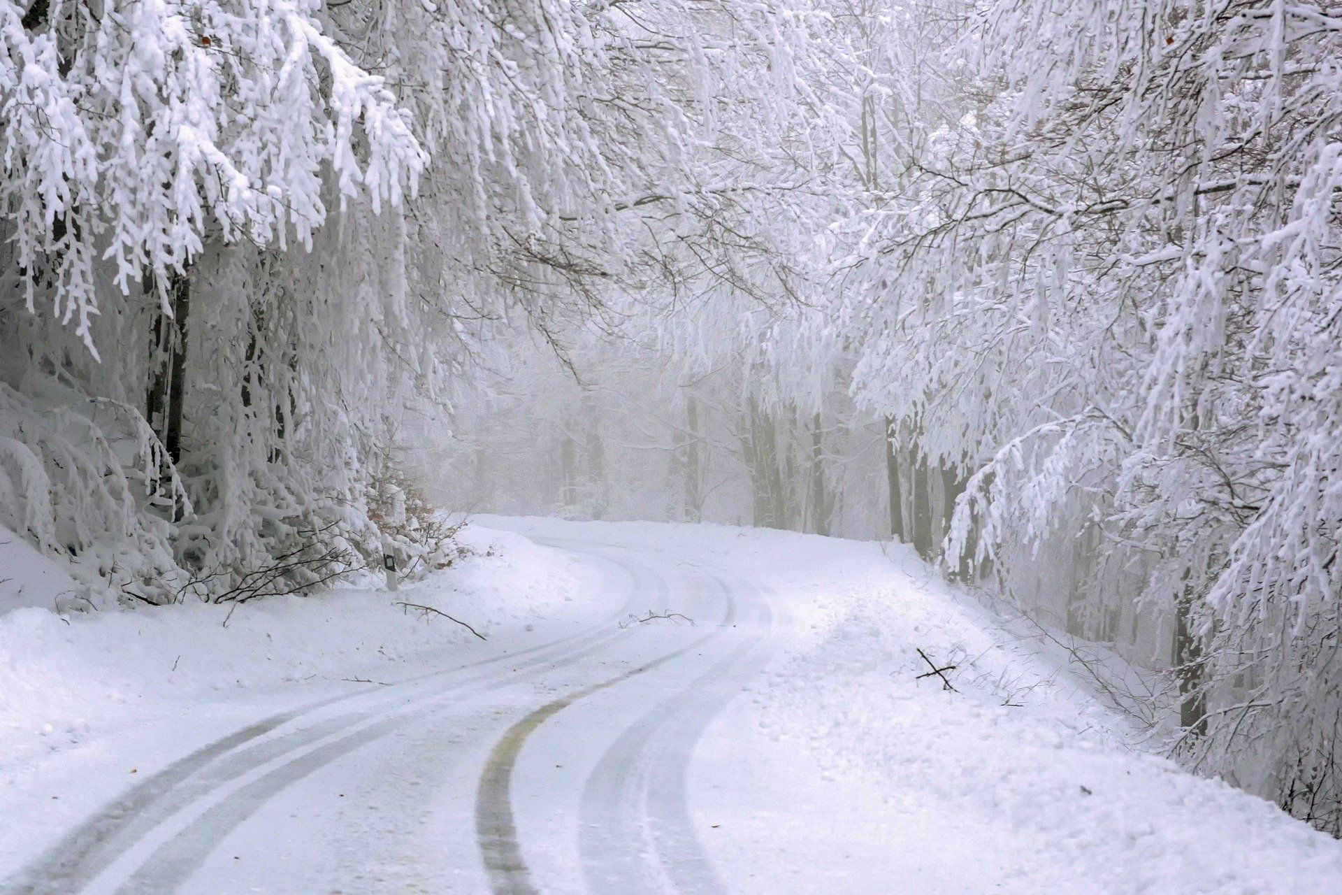 winter roadway